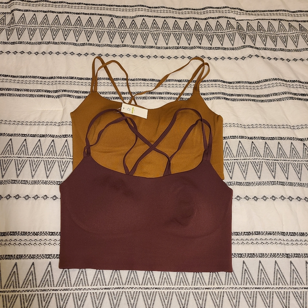 Aerie - two bralletes- small (New)